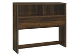 315881F Westpark 49-inch Full Bookcase Headboard Dark Pine