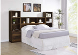 315881Q-SET Westpark 3-piece Queen Bedroom Set Bookcase Headboard Pine