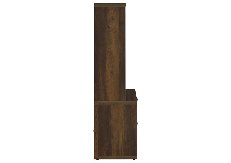 315881Q-SET Westpark 3-piece Queen Bedroom Set Bookcase Headboard Pine