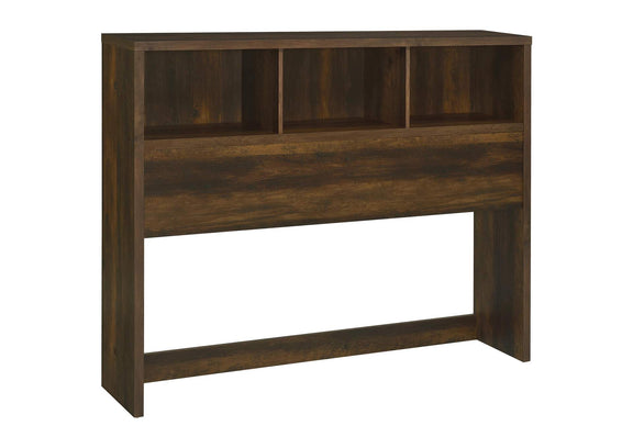 315881Q Westpark 49-inch Queen Bookcase Headboard Dark Pine