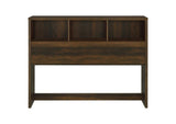 315881Q Westpark 49-inch Queen Bookcase Headboard Dark Pine