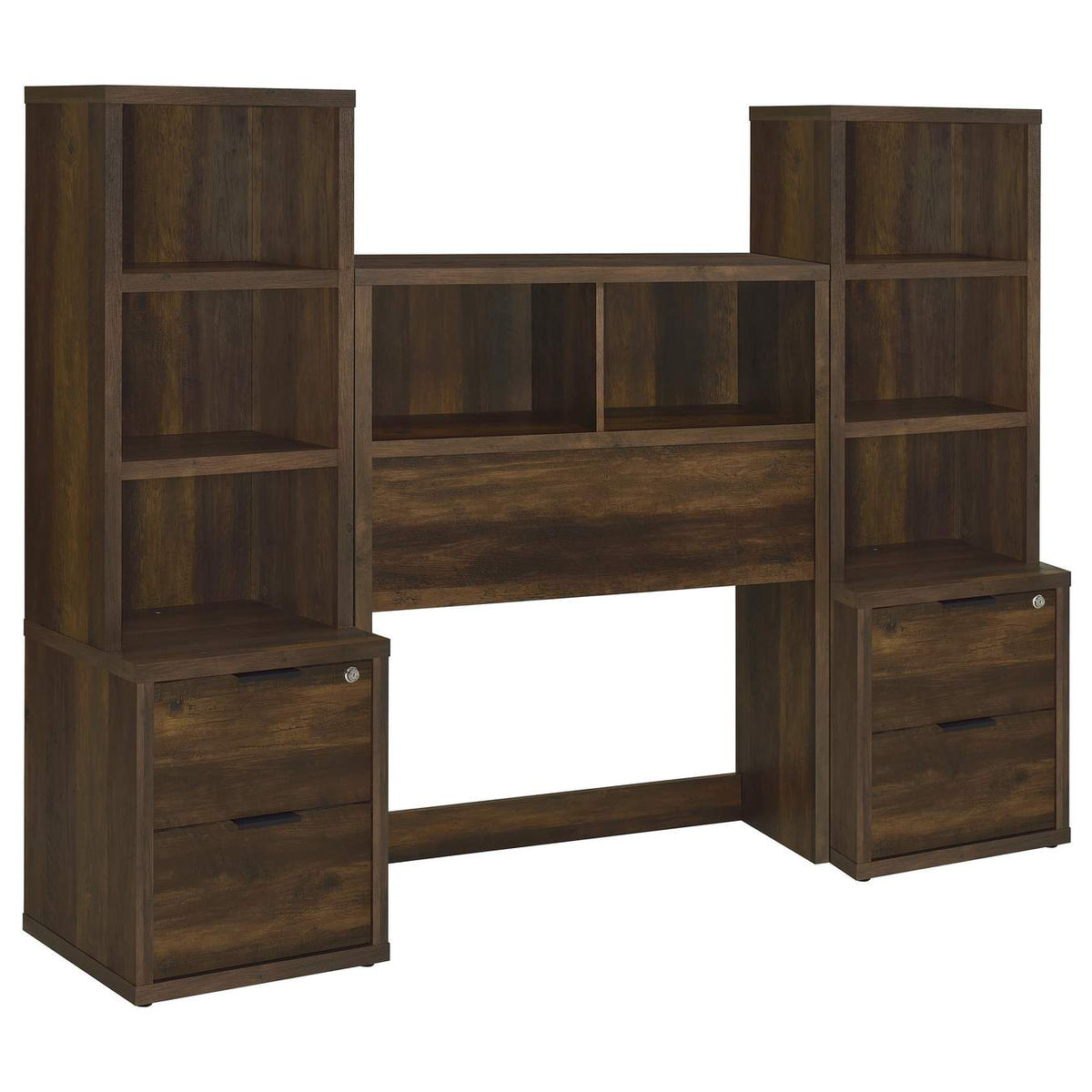 315881T-SET Westpark 3-piece Twin Bedroom Set Bookcase Headboard Pine