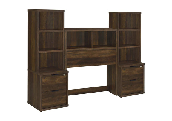 315881T-SET Westpark 3-piece Twin Bedroom Set Bookcase Headboard Pine