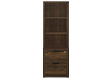 315881T-SET Westpark 3-piece Twin Bedroom Set Bookcase Headboard Pine