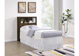315881T Westpark 49-inch Twin Bookcase Headboard Dark Pine