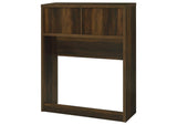 315881T Westpark 49-inch Twin Bookcase Headboard Dark Pine