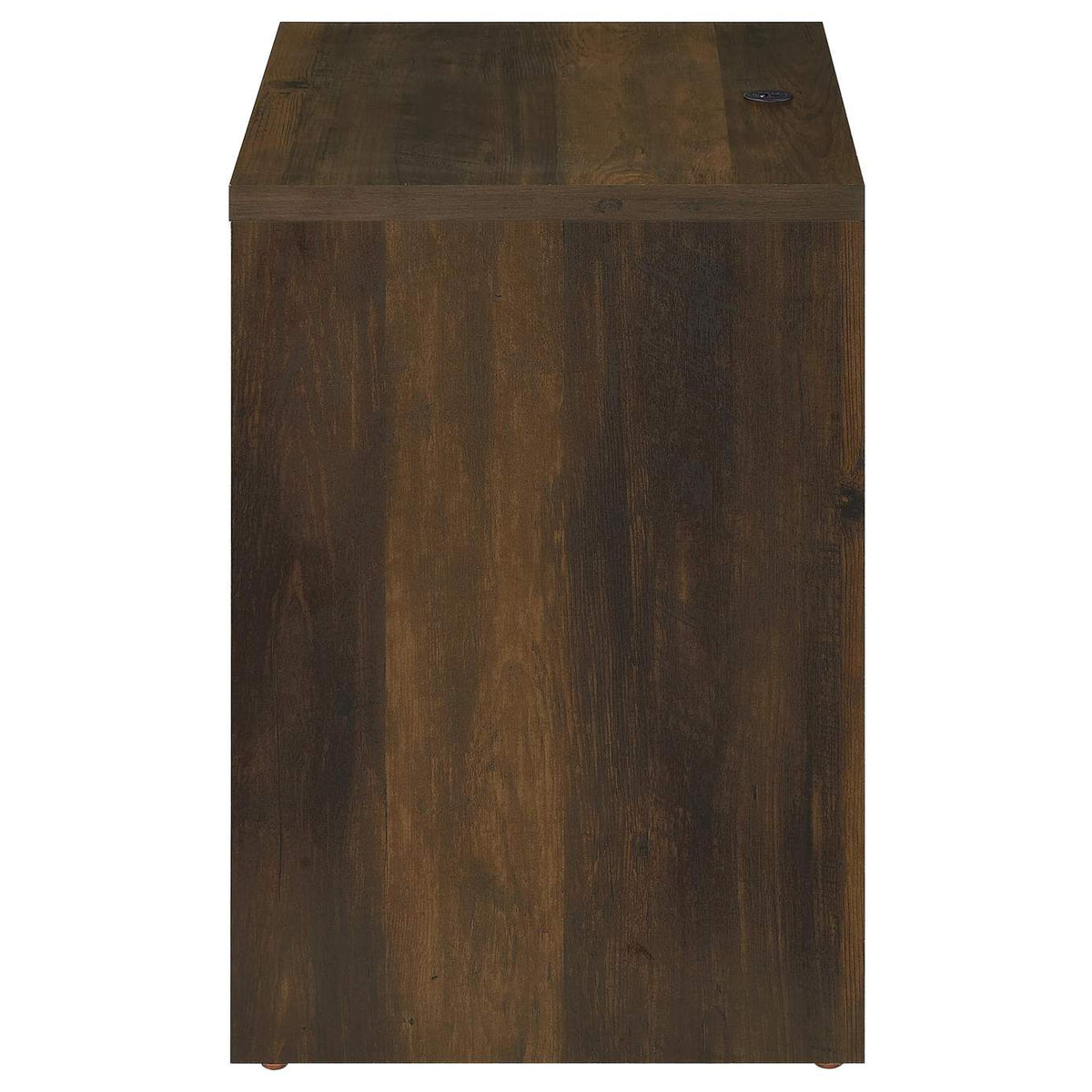 315882 Westpark 2-drawer Nightstand LED Lights and USB Dark Pine