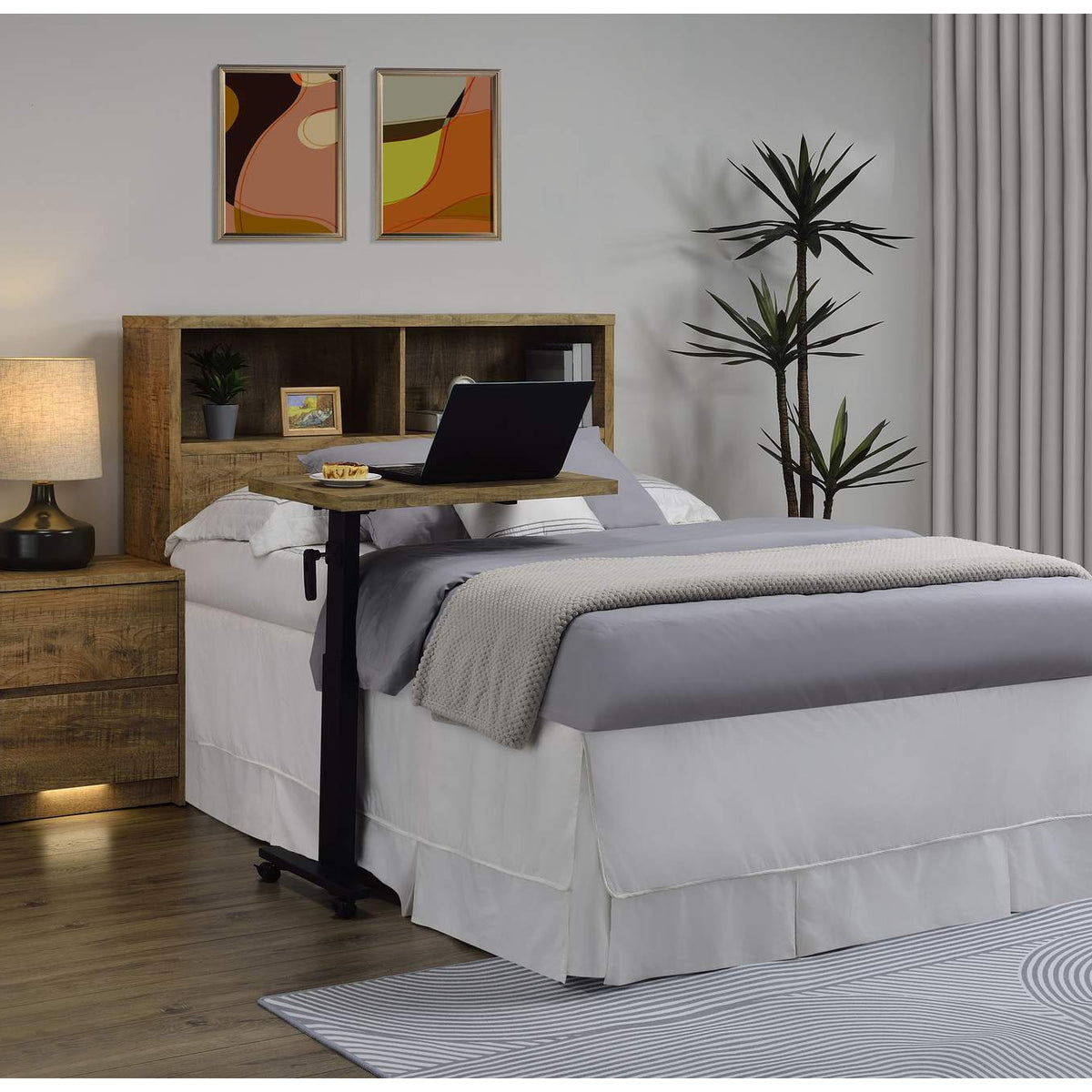 315901F Westpark 49-inch Full Bookcase Headboard Mango