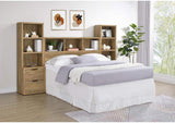 315901Q-SET Westpark 3-piece Queen Bedroom Set Bookcase Headboard Mango