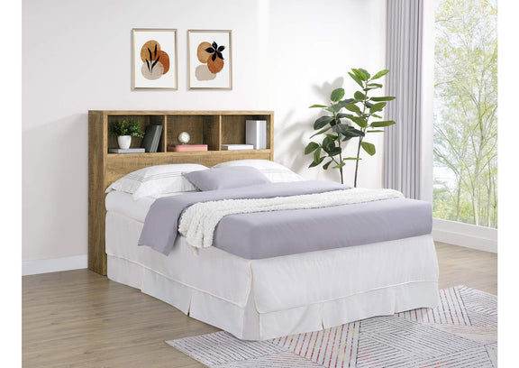315901Q Westpark 49-inch Queen Bookcase Headboard Mango