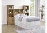 315901T-SET Westpark 3-piece Twin Bedroom Set Bookcase Headboard Mango