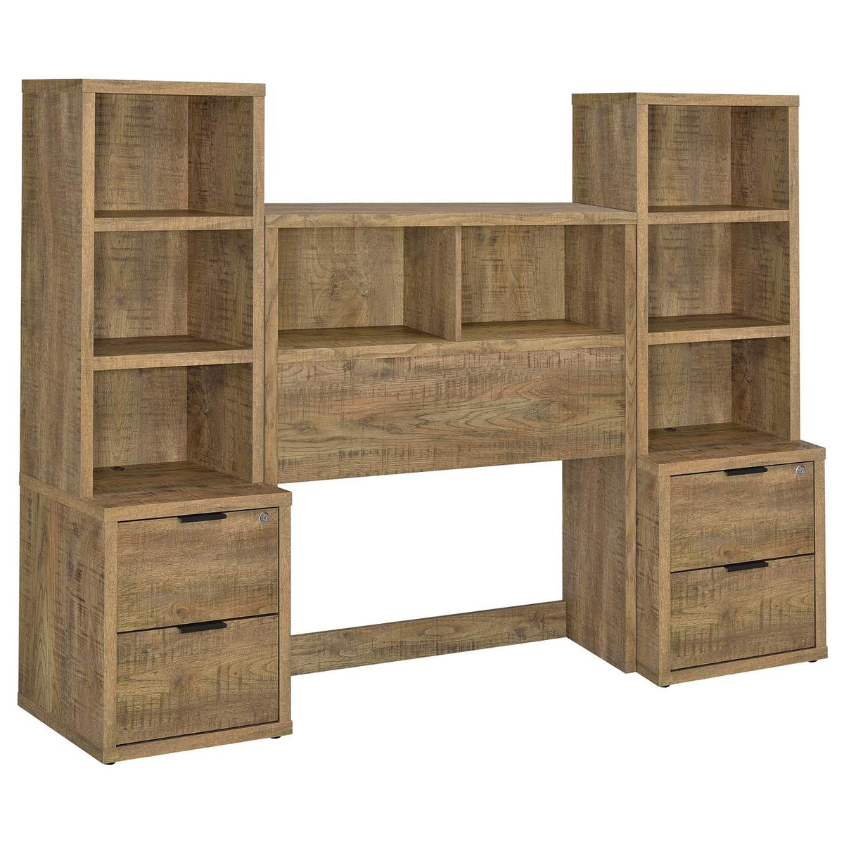 315901T-SET Westpark 3-piece Twin Bedroom Set Bookcase Headboard Mango