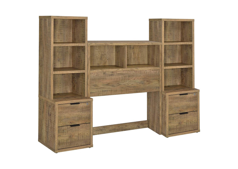 315901T-SET Westpark 3-piece Twin Bedroom Set Bookcase Headboard Mango