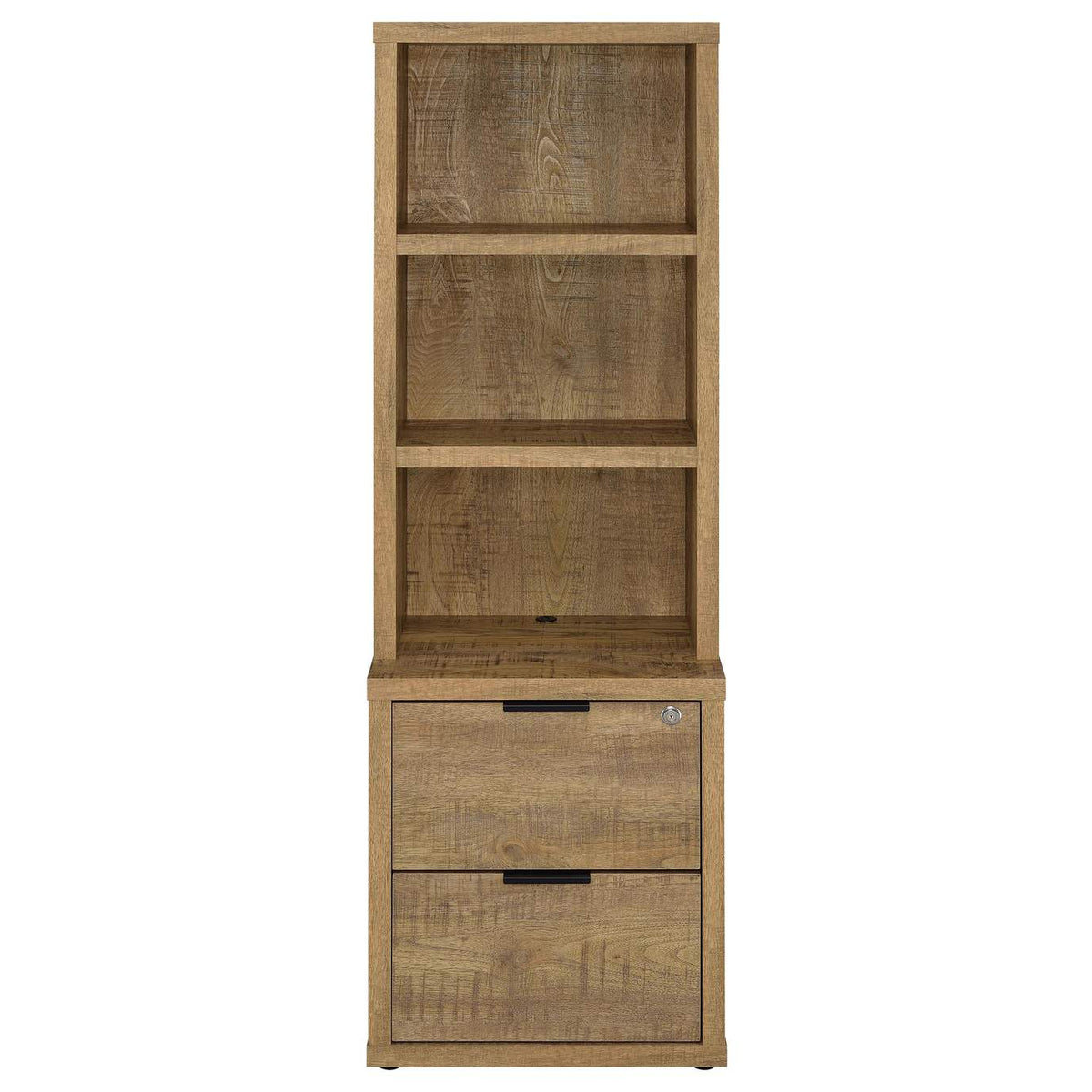 315901T-SET Westpark 3-piece Twin Bedroom Set Bookcase Headboard Mango