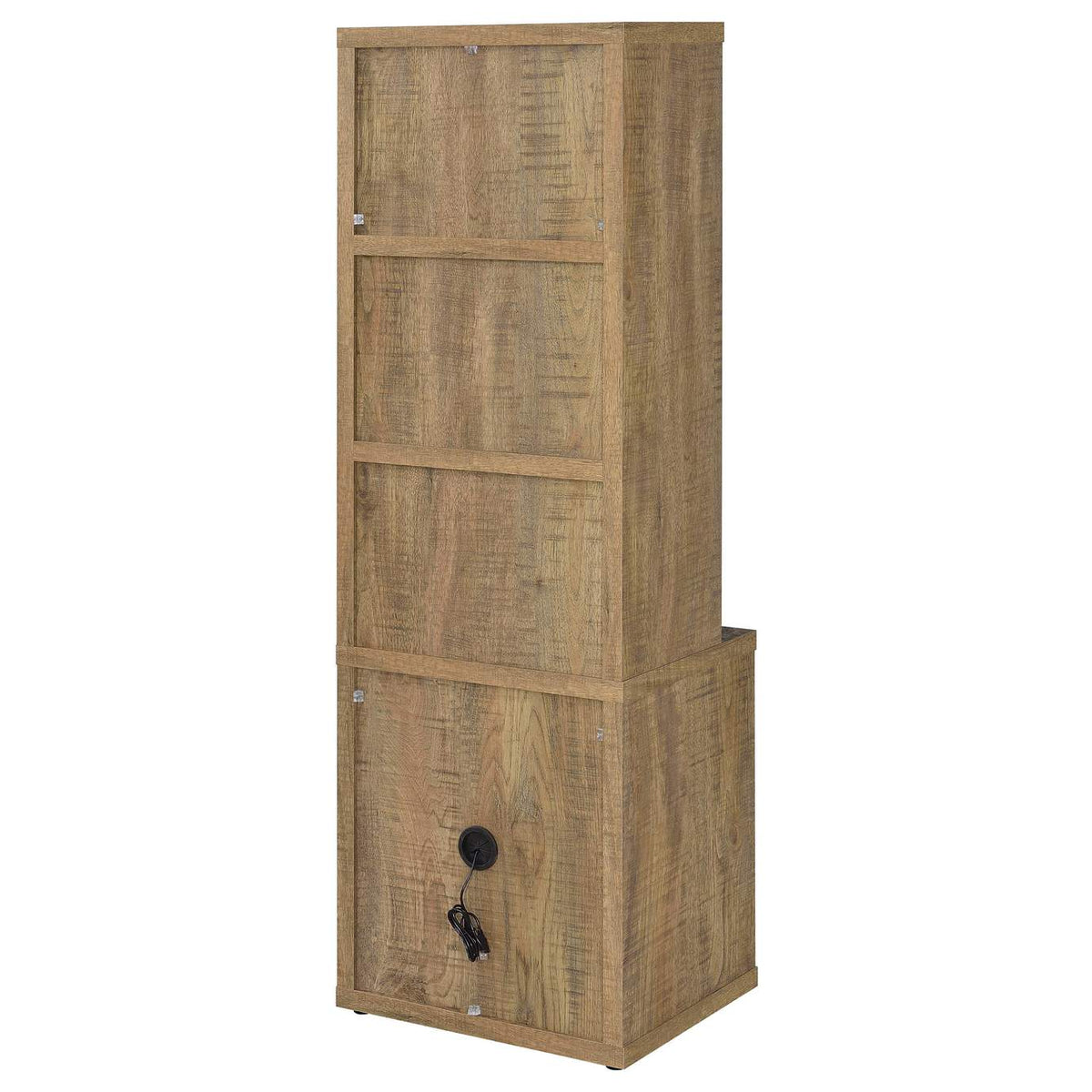 315901T-SET Westpark 3-piece Twin Bedroom Set Bookcase Headboard Mango