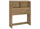 315901T Westpark 49-inch Twin Bookcase Headboard Mango