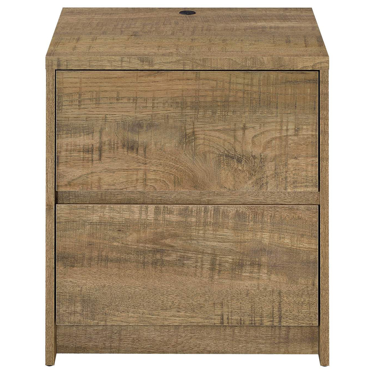 315902 Westpark 2-drawer Nightstand LED Lights and USB Mango