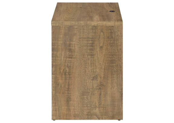 315902 Westpark 2-drawer Nightstand LED Lights and USB Mango