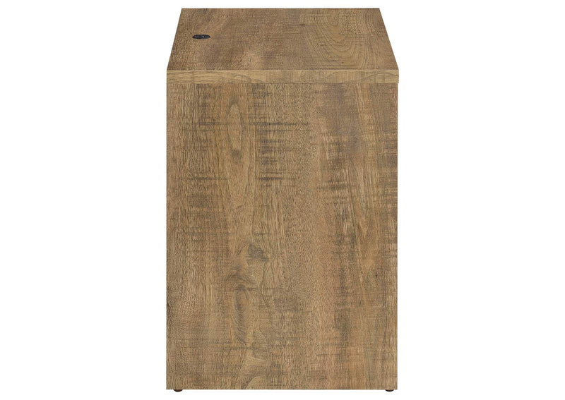 315902 Westpark 2-drawer Nightstand LED Lights and USB Mango