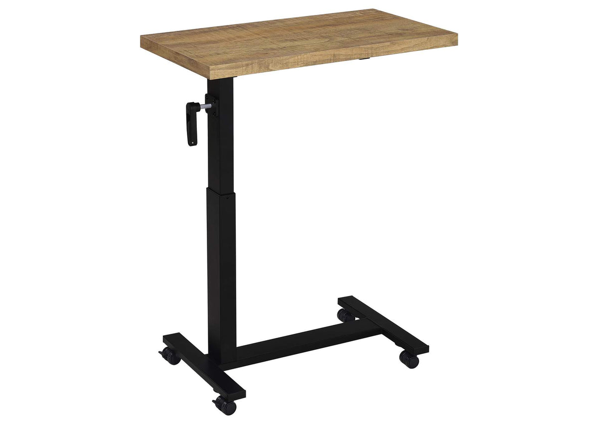 315906 Westpark Height Adjustable Mobile Bedroom C-Table Mango