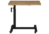 315906 Westpark Height Adjustable Mobile Bedroom C-Table Mango