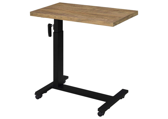 315906 Westpark Height Adjustable Mobile Bedroom C-Table Mango