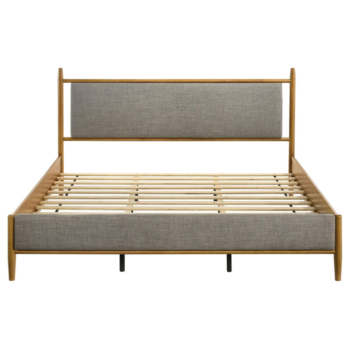 315914KE Mason 46-inch Eastern King Panel Platform Bed Light Brown