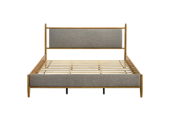 315914KE Mason 46-inch Eastern King Panel Platform Bed Light Brown