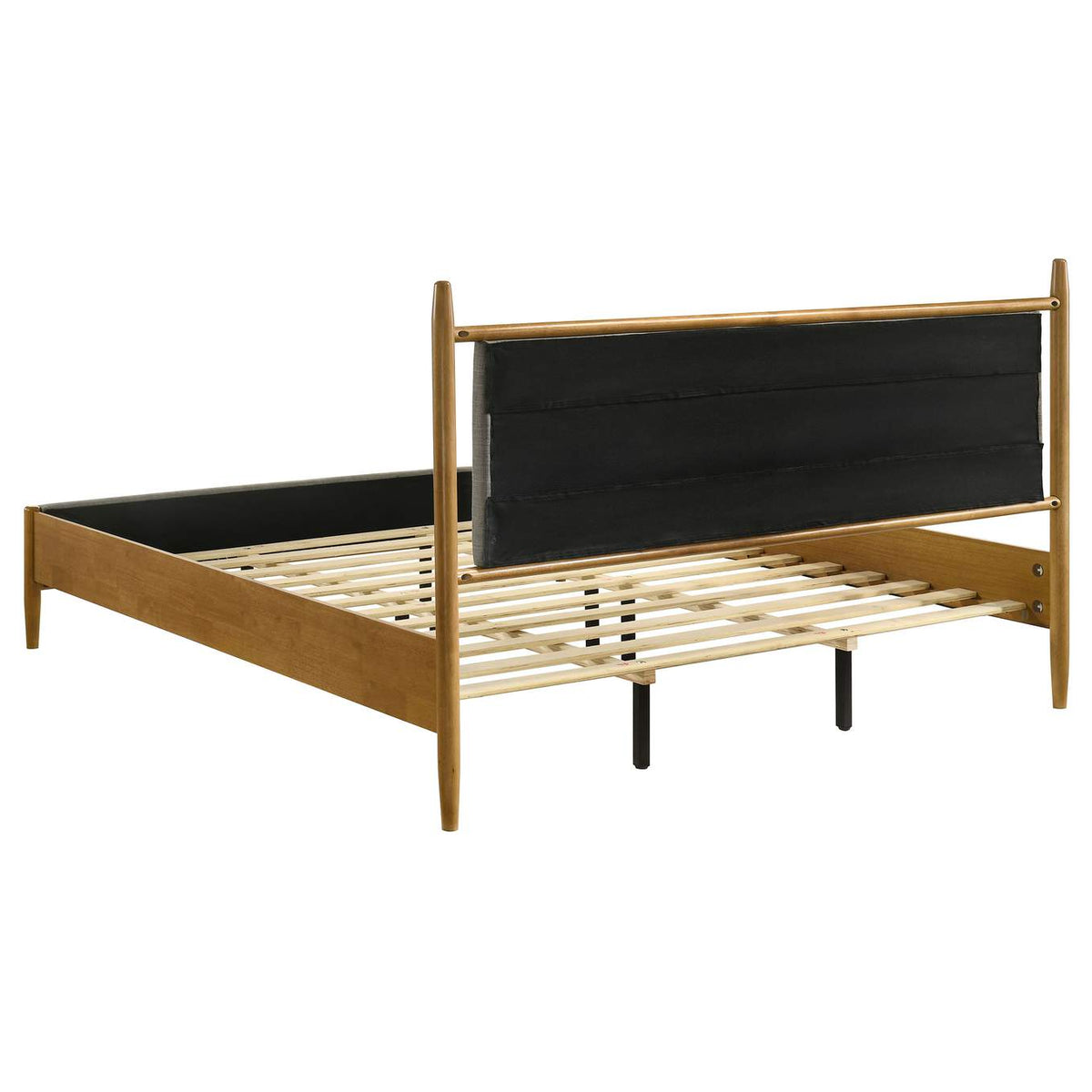 315914KE Mason 46-inch Eastern King Panel Platform Bed Light Brown