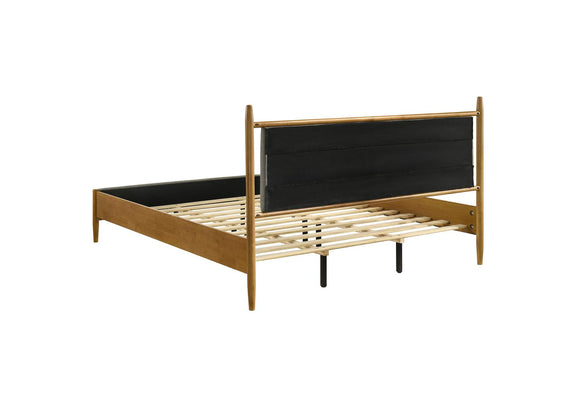 315914KE Mason 46-inch Eastern King Panel Platform Bed Light Brown