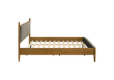 315914KE Mason 46-inch Eastern King Panel Platform Bed Light Brown