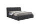 315917GRYKW Nollet 48-inch Upholstered California King Platform Bed Grey