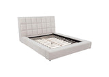 315948CRMKE Dreux Upholstered Eastern King Panel Platform Bed Cream