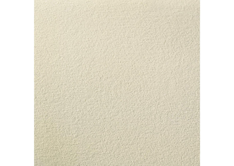 315956KE Evelyn Upholstered Eastern King Panel Platform Bed Ivory