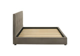315975KE Delsea Upholstered Eastern King Platform Bed Light Brown