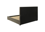 315975Q Delsea Upholstered Queen Panel Platform Bed Light Brown