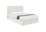 Pirro Upholstered King Panel Headboard Sand
