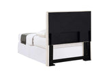 315980T Pirro Upholstered Twin Panel Headboard Sand