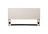 315985K Izzy Upholstered King Panel Headboard Sand