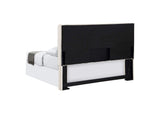315993K Kosmo Upholstered King Panel Headboard Sand
