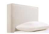 315993T Kosmo Upholstered Twin Panel Headboard Sand