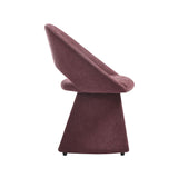 Angelina - Modern Curved Back Upholstered Dining Chair