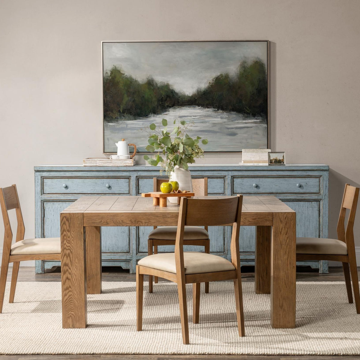 Gilcrest - Square Dining Table - Cafe Brown