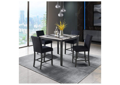 D4054BT+BS D4054 BAR TABLE WITH 4 BAR STOOLS