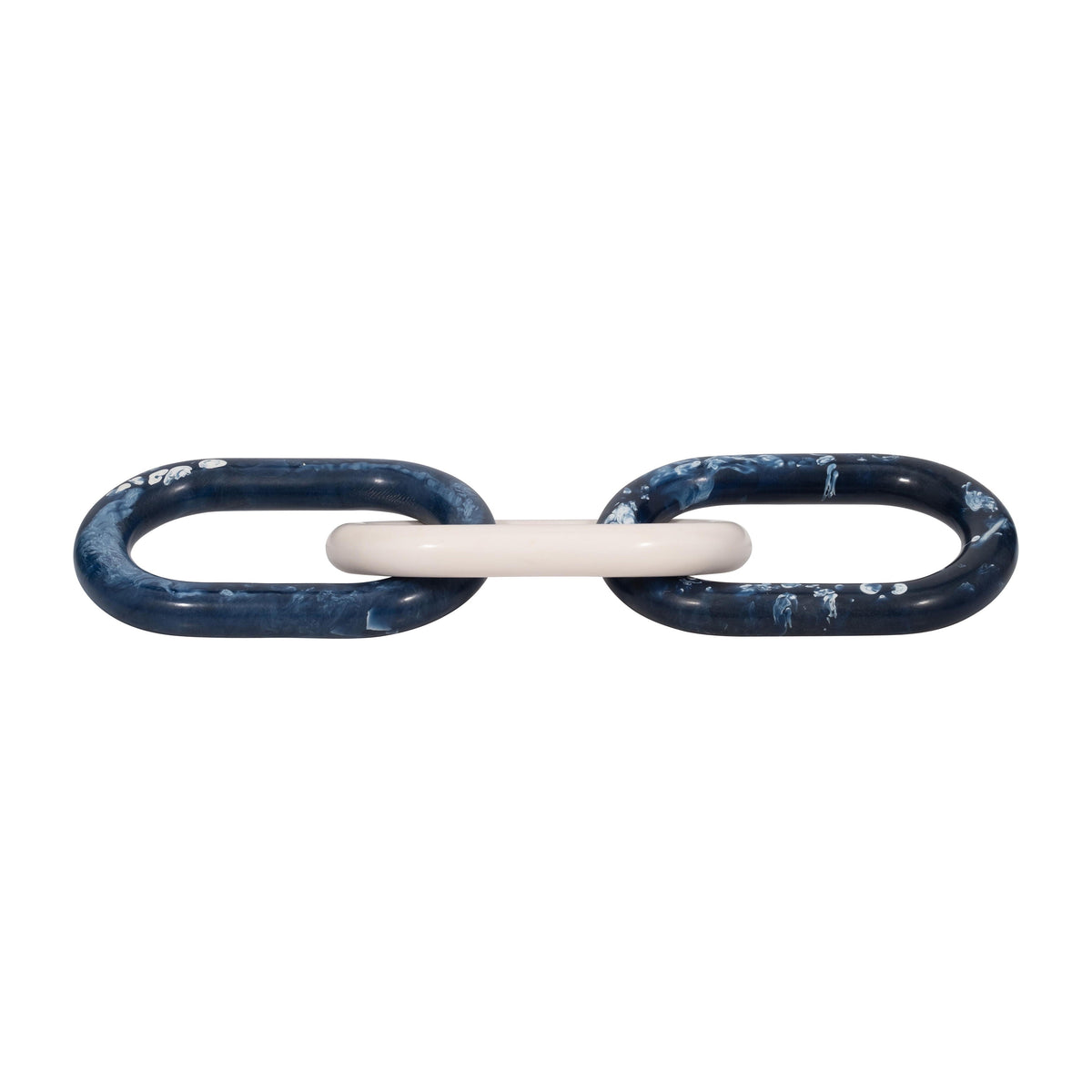 21" Desta Resin Link Chain - Blue