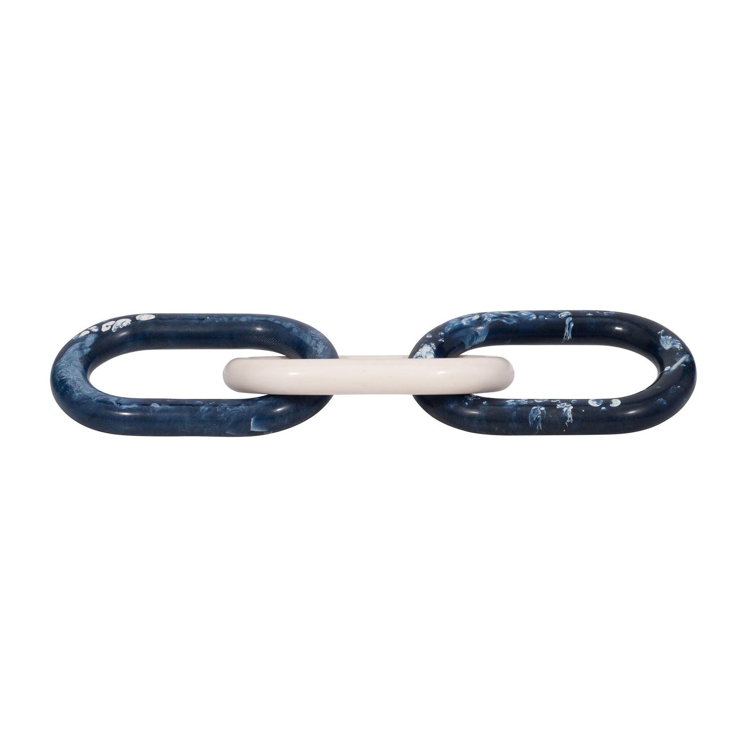 21" Desta Resin Link Chain - Blue