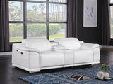 9762 - 3-Piece Modular Power Reclining Console Loveseat With 2 Power Recliners In