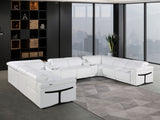 1126 - 10-Piece U-Shaped Sectional Sofa In With 4 Power Recliners & Power Headrests