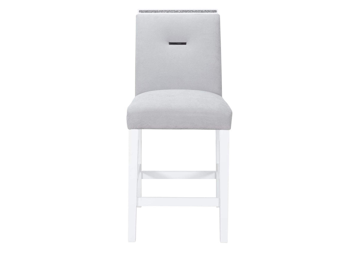 MONACO-BS-GRY_WHT-N MONACO BAR STOOL
