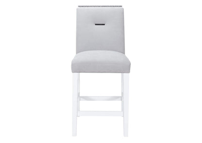 MONACO-BS-GRY_WHT-N MONACO BAR STOOL